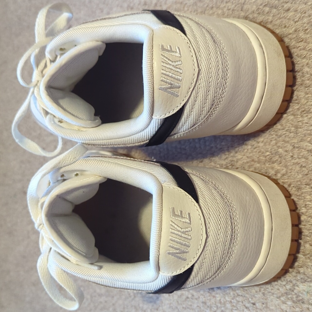 Rare limited releaseNike Dunk Low Canvas White Gum Black AA1056-100 men’s Sz 12 - Picture 5 of 8
